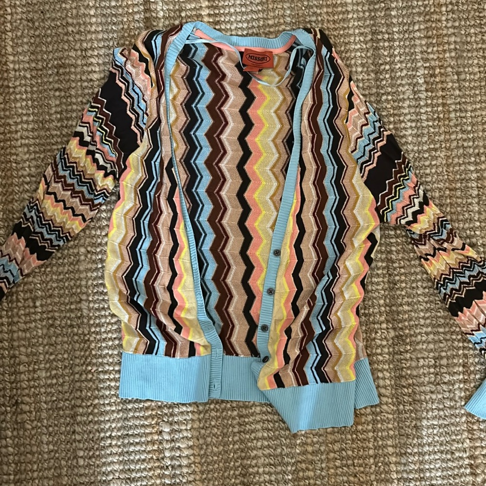 Missoni for target knit cardigan